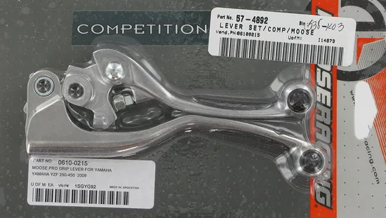 Moose Black Comp Hydr Clutch Brake Lever Perch Set For YZ