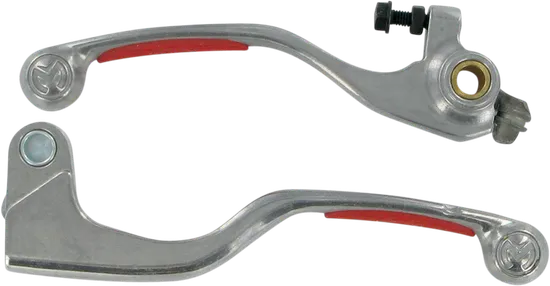 Moose Red Competition Brake Clutch Lever Set for CRF