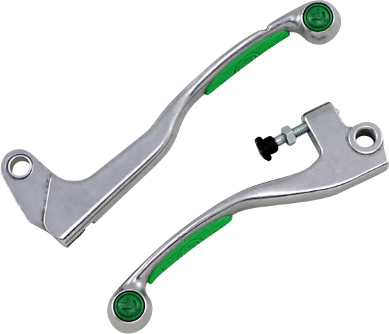 Moose Green Comp Hydr Clutch Brake Lever Perch Set For Kawasaki