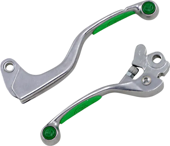 Moose Green Comp Hydr Clutch Brake Lever Perch Set For KX125 250