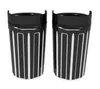 Arlen Ness Aluminum Fork Boot Covers Pair 10 Gauge Machined