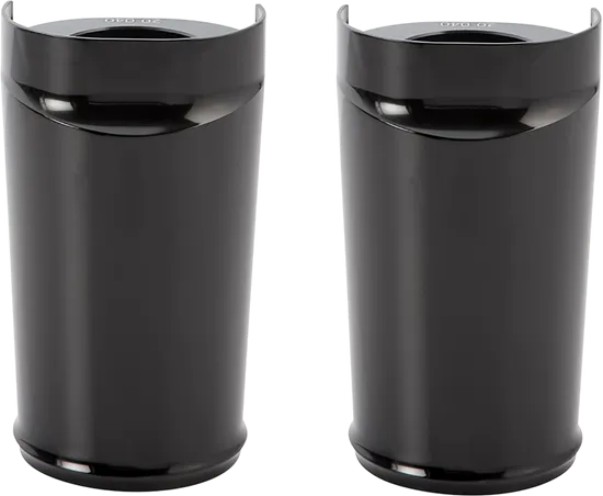 Arlen Ness Aluminum Fork Boot Covers Pair Smooth Black