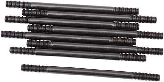 Kibblewhite  Black Cylinder Studs 8 pc Kit