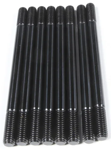 Kibblewhite  Black Cylinder Studs 8 pc Kit