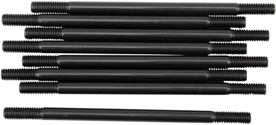 Kibblewhite  Black Cylinder Studs 8 pc Kit