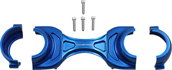 Arlen Ness Method Fork Leg Brace Blue Anodized 49mm