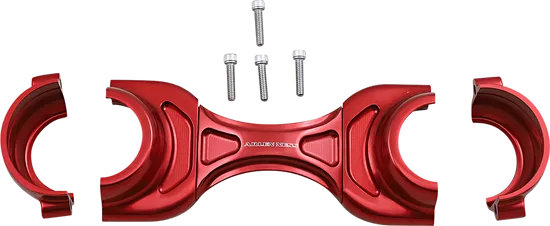 Arlen Ness Method Fork Leg Brace Red Anodized 49mm