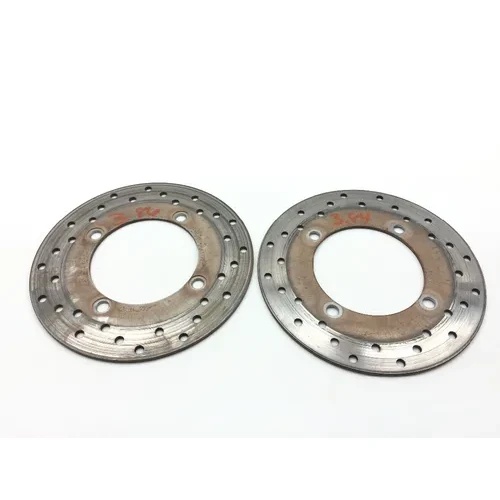 Front Brake Rotors 2016 Yamaha Wolverine R-Spec YXE 700 4x4 FI EPS 2199A 3