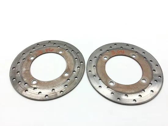 Front Brake Rotors 2016 Yamaha Wolverine R-Spec YXE 700 4x4 FI EPS 2199A