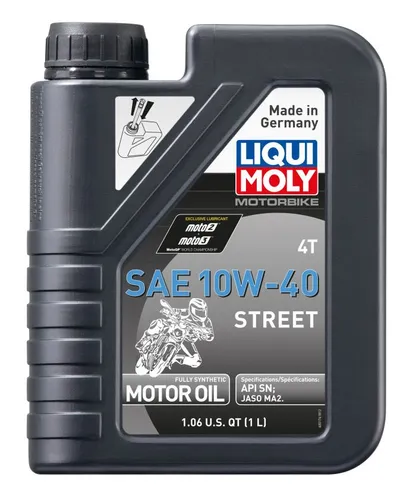 Liqui Moly Synthetic 4T Engine Motor Oil 10W40 1L
