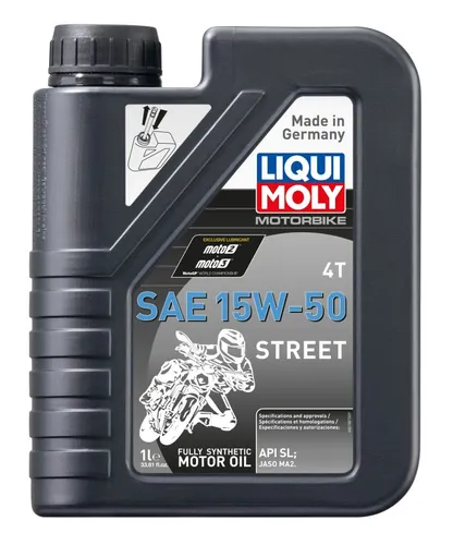 Liqui Moly Synthetic 4T Engine Motor Oil 15W50 1L 2