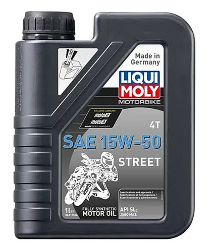 Liqui Moly Synthetic 4T Engine Motor Oil 15W50 1L 3