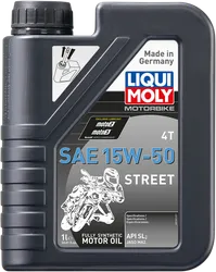 Liqui Moly Synthetic 4T Engine Motor Oil 15W50 1L