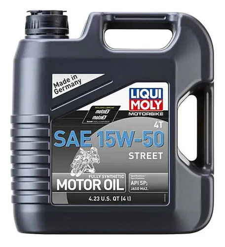 Liqui Moly Synthetic 4T Engine Motor Oil 15W50 4L 3