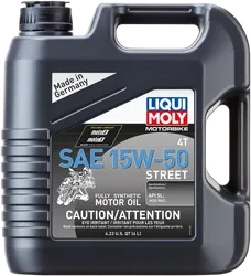 Liqui Moly Synthetic 4T Engine Motor Oil 15W50 4L