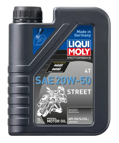 Liqui Moly 4T Motor Engine Oil 20W50 1L 3