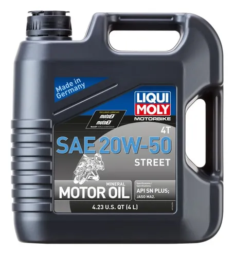 Liqui Moly 4T Motor Engine Oil 20W50 4L