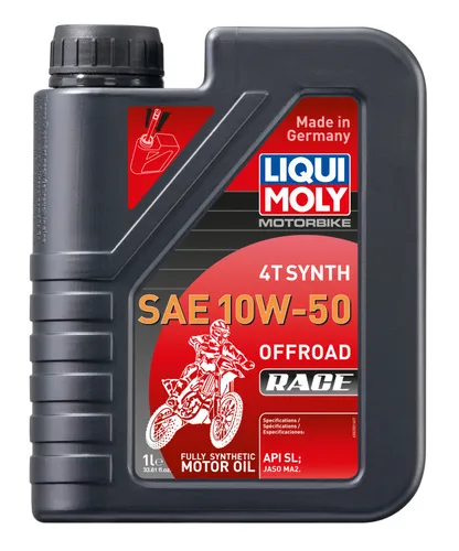 Liqui Moly 4T Synthetic Engine Motor Oil 10W50 1L
