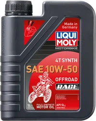 Liqui Moly 4T Synthetic Engine Motor Oil 10W50 1L