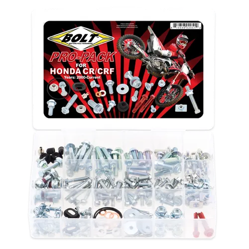 Bolt Honda CR CRF Pro Pack Hardware Kit