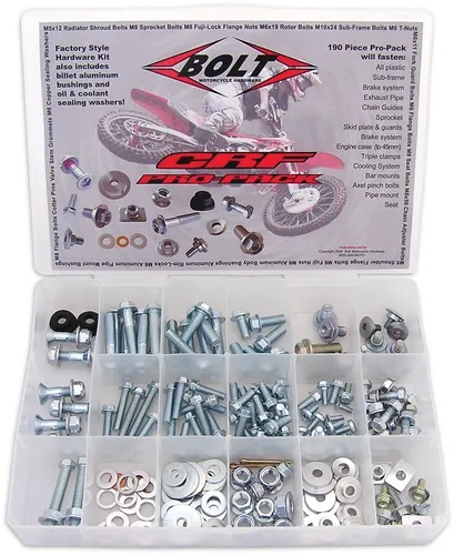 Bolt Honda CR CRF Pro Pack Hardware Kit