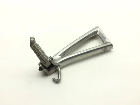 Left Rear Back Passenger Peg Bracket Side 2006 Yamaha YZF R6S 2203A