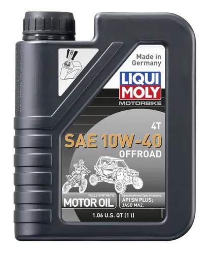 Liqui Moly 4T Synthetic Engine Motor Oil 10W40 1L