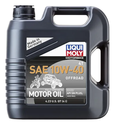 Liqui Moly 4T Synthetic Engine Motor Oil 10W40 4L