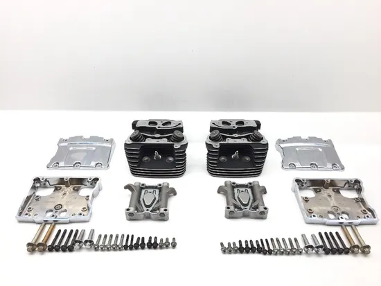 Front Rear Cylinder Head Set 2002 Harley Heritage Softail Classic FLSTC 1552