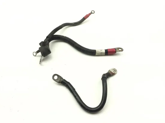 Positive Negative Battery Starter Wires 02 Harley Heritage Softail FLSTC 1552