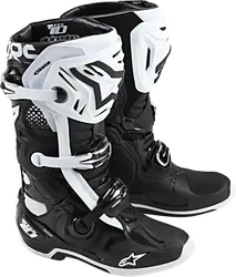 Alpinestars Tech 10 Boots Adult 9 Black White