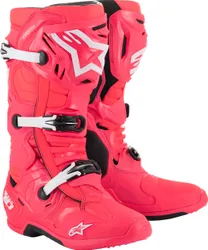 Alpinestars Tech 10 Boots Adult 11 Pink White