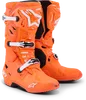 Fluorescent Orange/White/Black