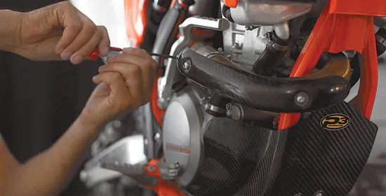 P3 Carbon Fiber Exhaust Header Heat Shield