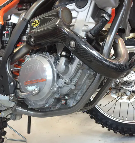 P3 Carbon Fiber Exhaust Header Heat Shield