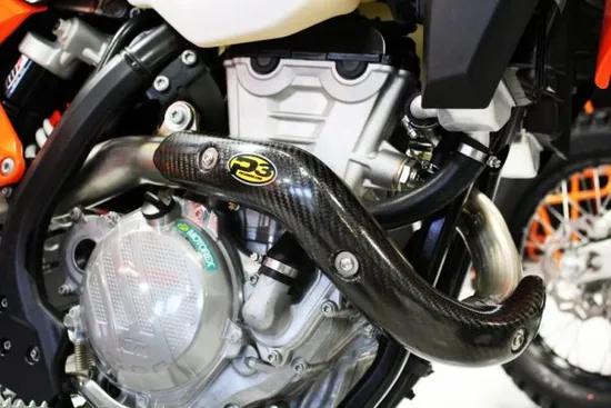 P3 Carbon Fiber Exhaust Header Heat Shield