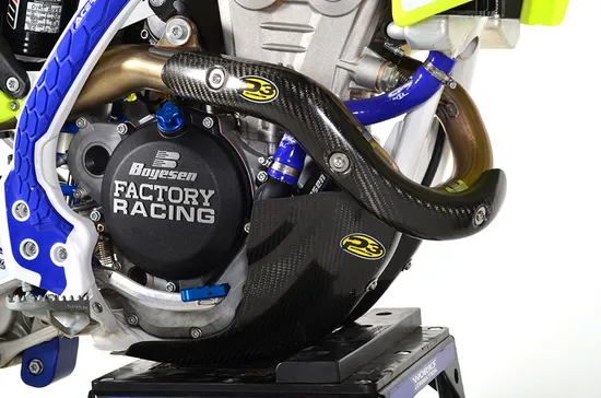 P3 Carbon Fiber Exhaust Header Heat Shield