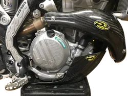 P3 Carbon Fiber Heat Shield Pipe Guard