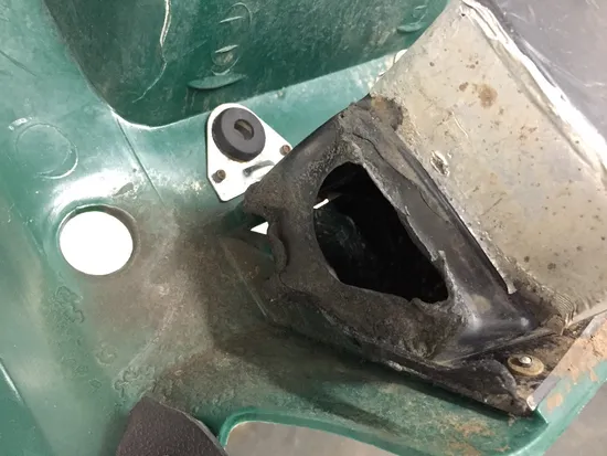 Rear Fender Fenders Plastic 2001 Polaris Xplorer 250 4X4 2137 x