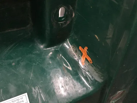 Rear Fender Fenders Plastic 2001 Polaris Xplorer 250 4X4 2137 x