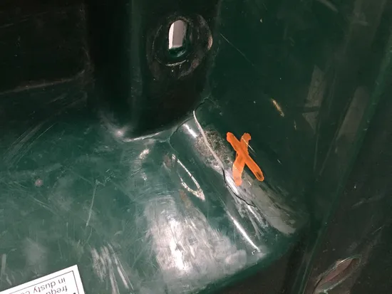 Rear Fender Fenders Plastic 2001 Polaris Xplorer 250 4X4 2137 x