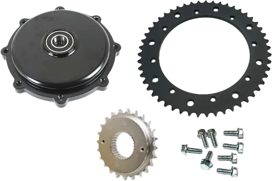 Harddrive Black Touring Cush Drive Chain Conversion Kit