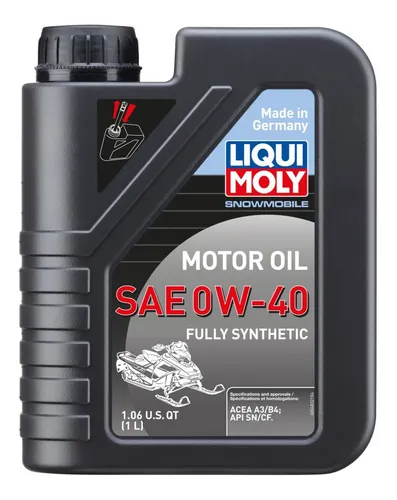 Liqui Moly Synthetic 4T Engine Motor Oil 0W40 1L