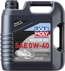 Liqui Moly Synthetic 4T Engine Motor Oil 0W40 4L