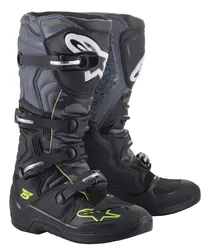 Alpinestars Tech 5 Boots Adult 9 Black Gray White