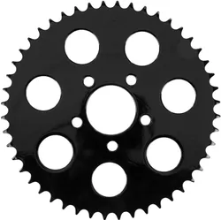 Harddrive Gloss Black 48 Tooth Rear Sprocket Flat