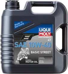 Liqui Moly Basic Street 4T Motor Engine Oil 10W-40 4L