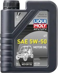 Liqui Moly ATV UTV 4T Engine Motor Oil 5W-50 1L