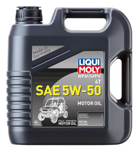 Liqui Moly ATV UTV 4T Engine Motor Oil 5W-50 4L