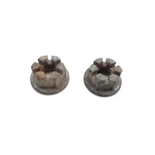 TRX 450ER Front Wheel Hub Spindle Castle Nuts 2008 Honda 2211A 3